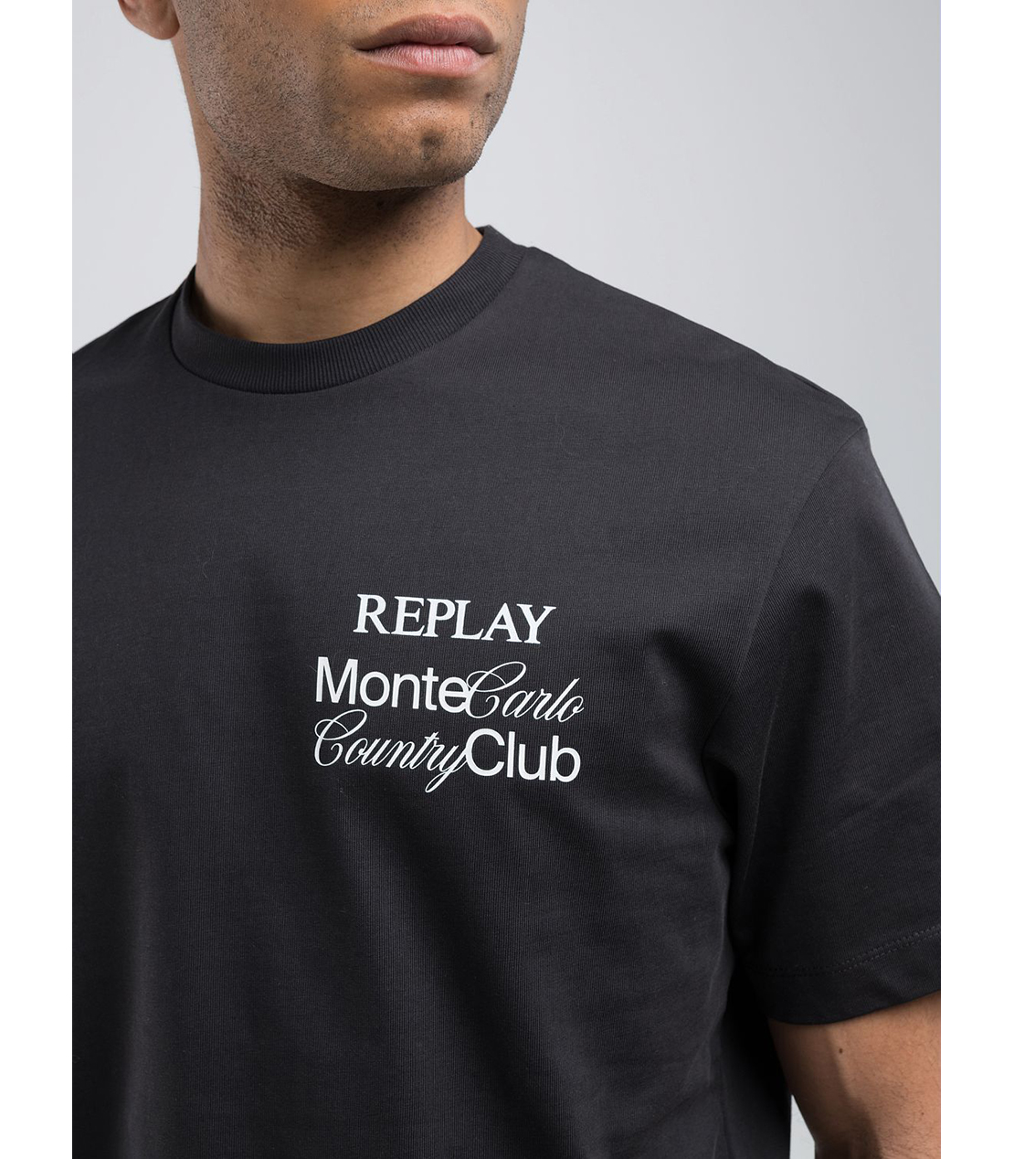 モンテカルロカントリークラブコレクションレギュラーフィットTシャツ 詳細画像 ブラック 5